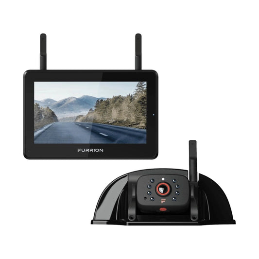 Furrion Vision S®+ RV Observation System - 7" Monitor, Sharkfin Camera