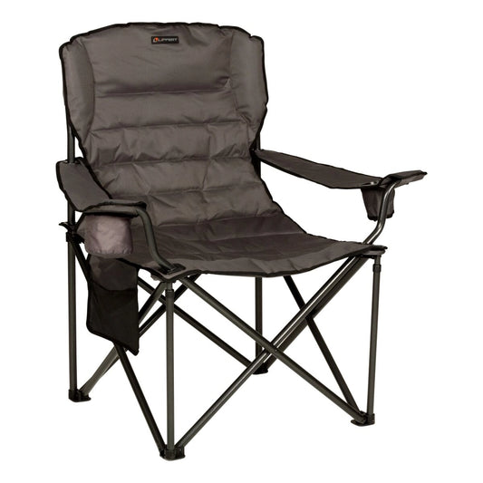 Campfire Deluxe Folding Chair - Dark Grey